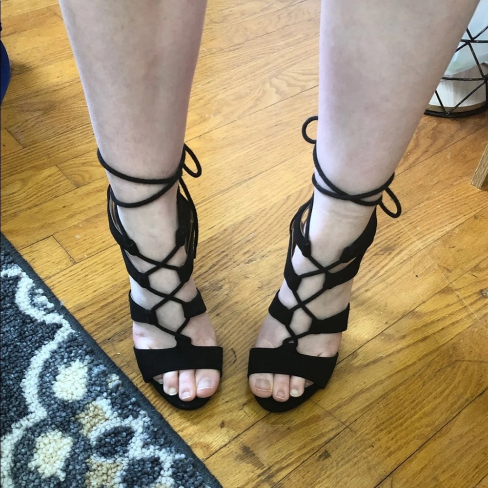 Black heels